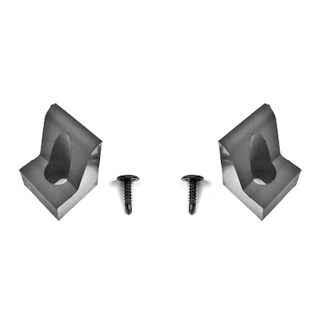 Fairchild Industries Kf4106A - 1966-1977 Ford Bronco Tailgate Bumper Kit W/Screw KF4106A